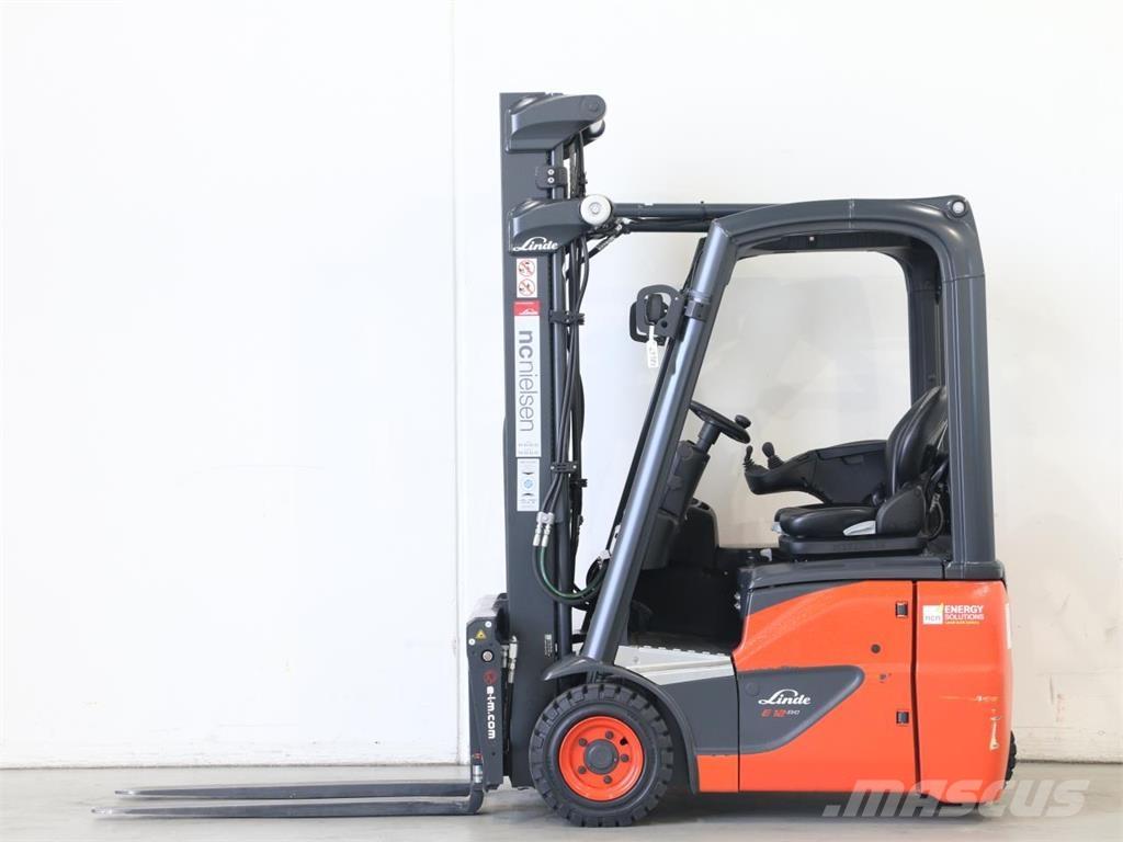 Linde E12/386-02 EVO Elektriniai šakiniai krautuvai