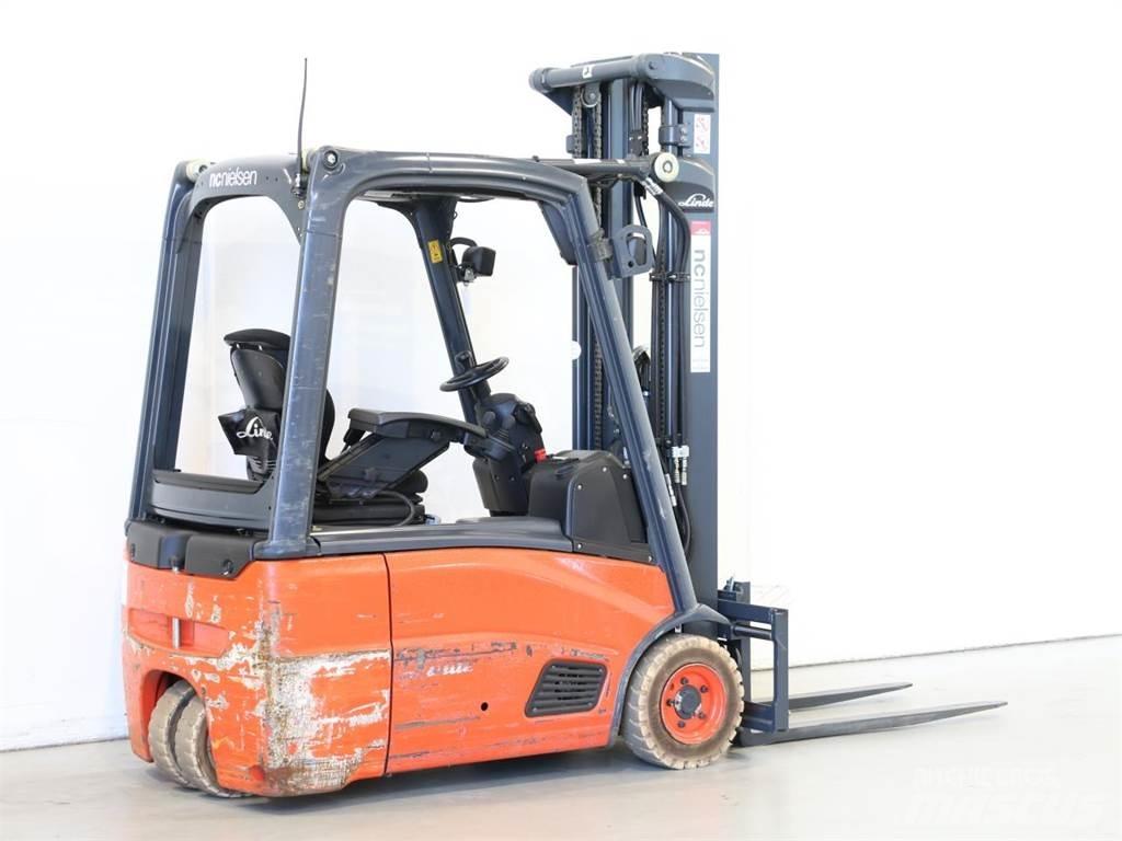 Linde E16/386-01 Elektriniai šakiniai krautuvai