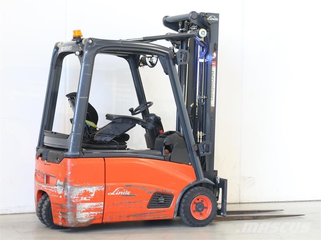 Linde E16/386-01 Elektriniai šakiniai krautuvai
