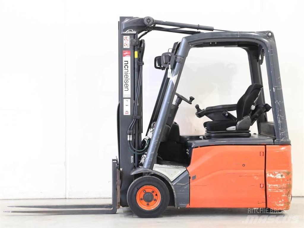 Linde E16/386-01 Elektriniai šakiniai krautuvai