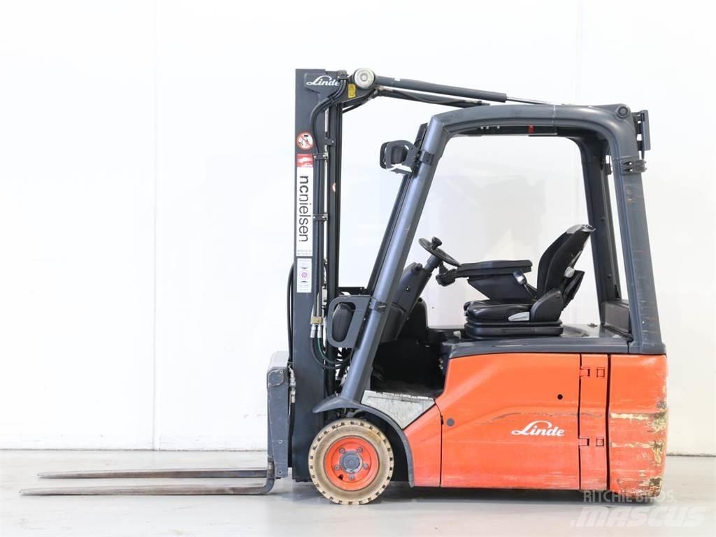 Linde E16/386-01 Elektriniai šakiniai krautuvai