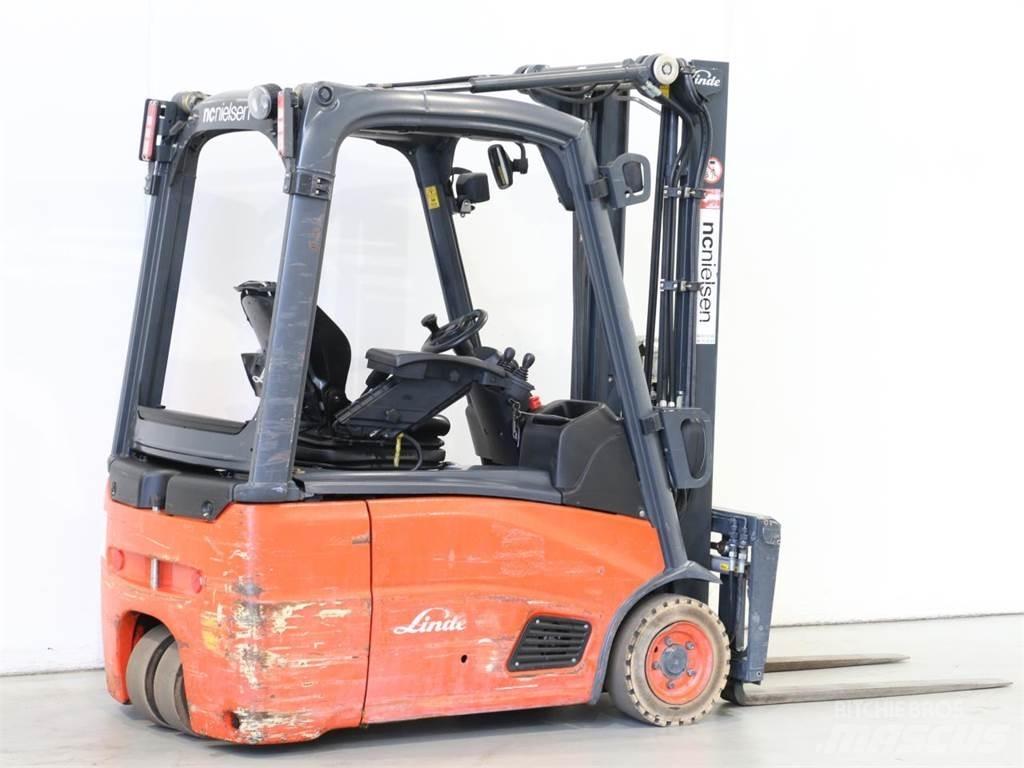 Linde E16/386-01 Elektriniai šakiniai krautuvai