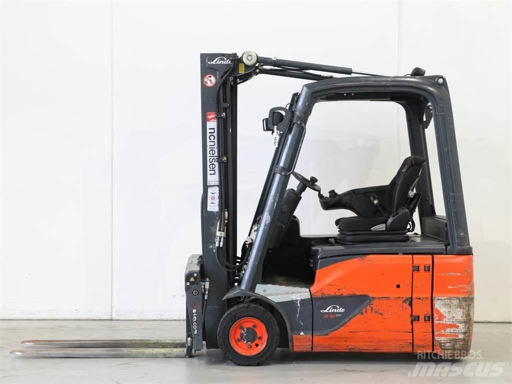 Linde E16/386-02 EVO Elektriniai šakiniai krautuvai