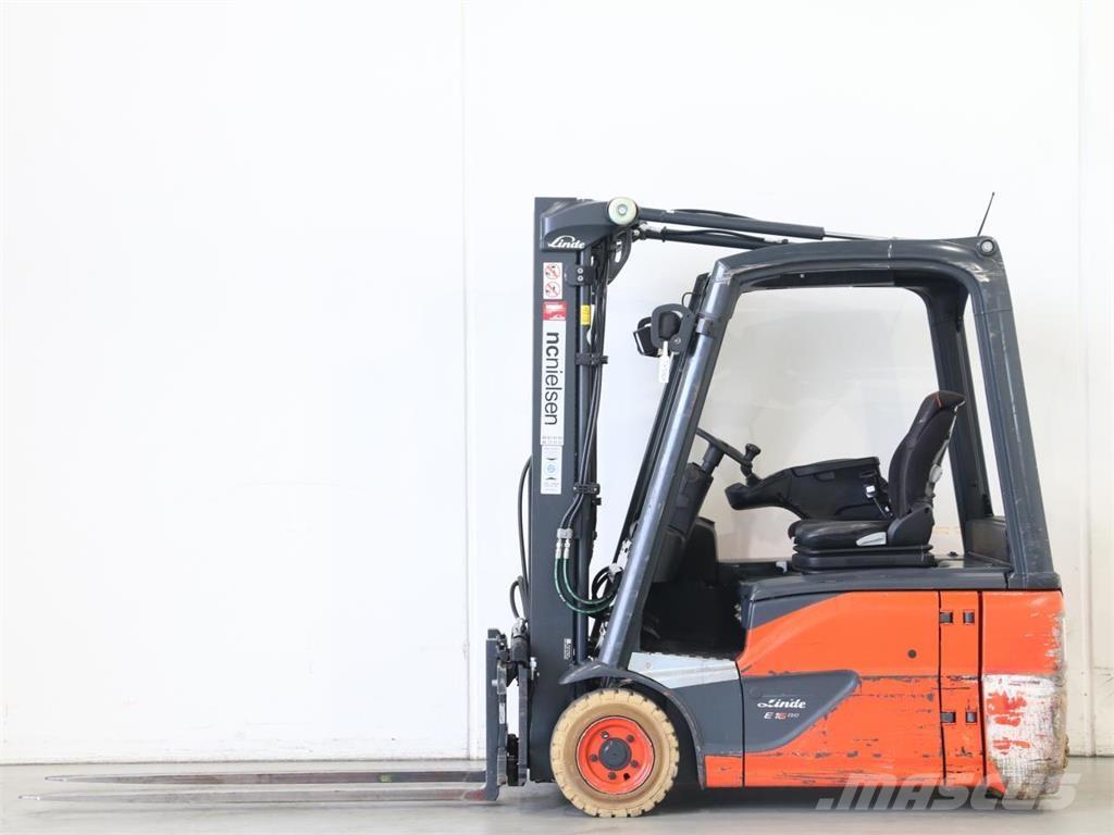 Linde E16/386-02 EVO Elektriniai šakiniai krautuvai