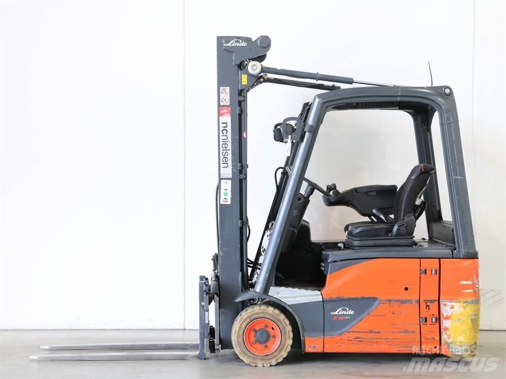 Linde E16/386-02 EVO Elektriniai šakiniai krautuvai