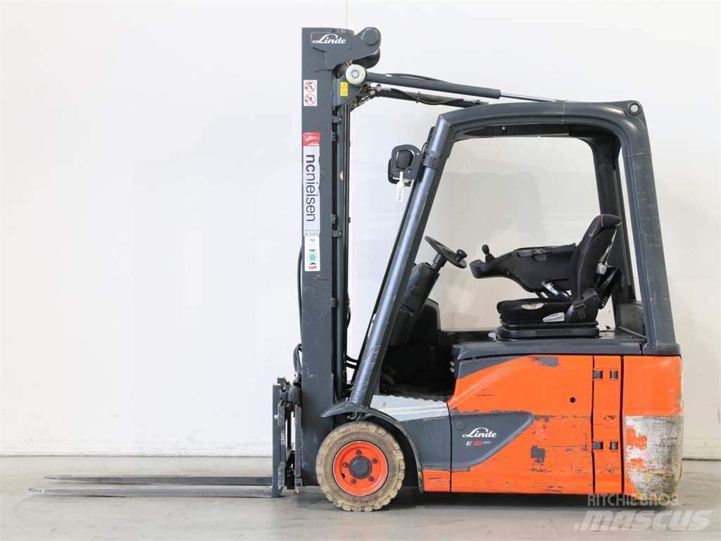 Linde E16/386-02 EVO Elektriniai šakiniai krautuvai