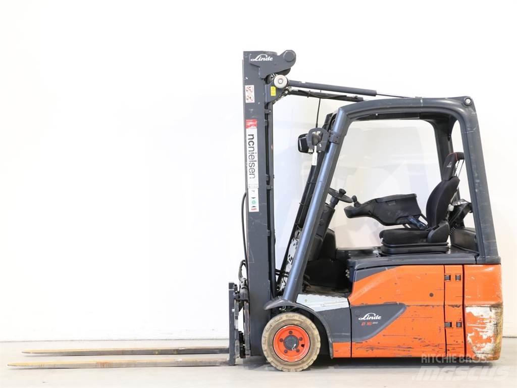 Linde E16/386-02 EVO Elektriniai šakiniai krautuvai