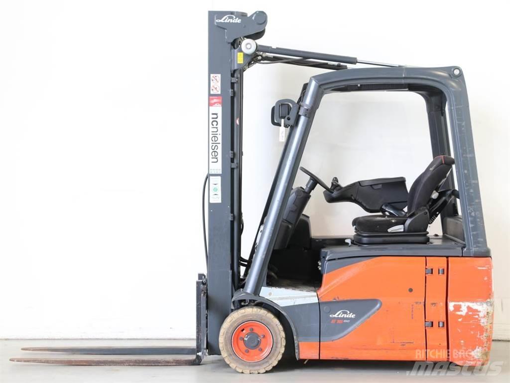 Linde E16/386-02 EVO Elektriniai šakiniai krautuvai