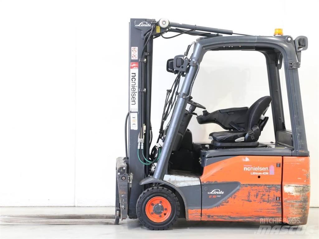 Linde E16/386-02 EVO Elektriniai šakiniai krautuvai