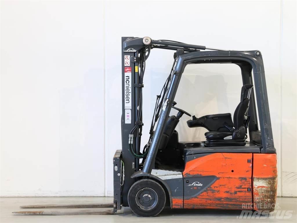 Linde E16/386-02 EVO Elektriniai šakiniai krautuvai