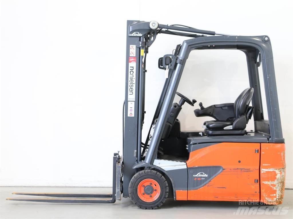Linde E16/386-02 EVO Elektriniai šakiniai krautuvai
