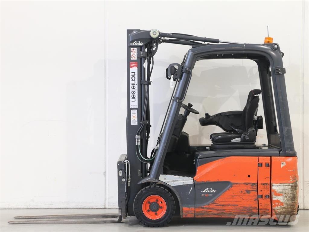 Linde E16/386-02 EVO Elektriniai šakiniai krautuvai