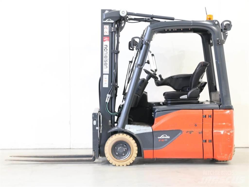 Linde E16/386-02 EVO Elektriniai šakiniai krautuvai