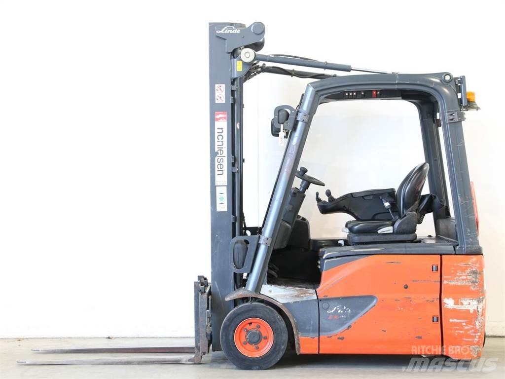 Linde E16/386-02 EVO Elektriniai šakiniai krautuvai
