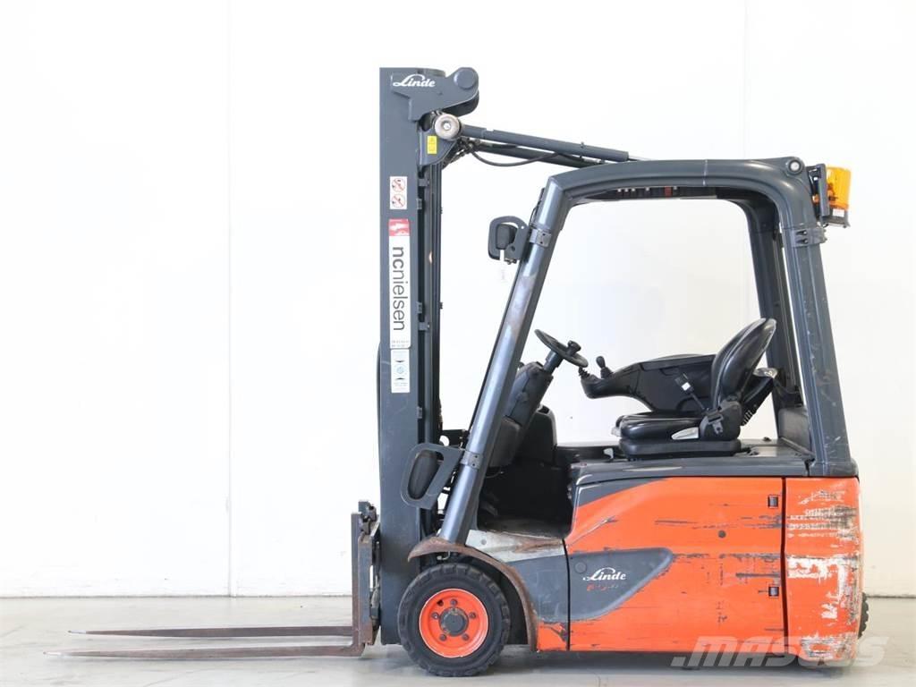 Linde E16/386-02 EVO Elektriniai šakiniai krautuvai