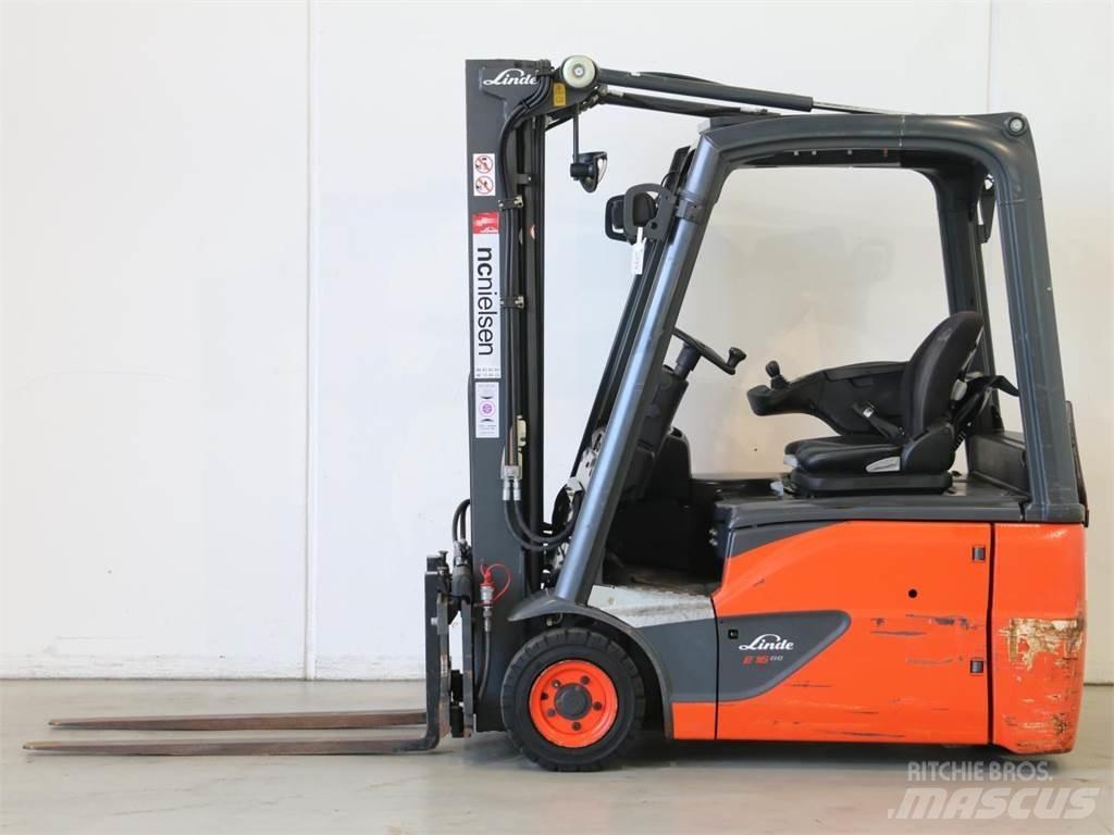 Linde E16/386-02 EVO Elektriniai šakiniai krautuvai