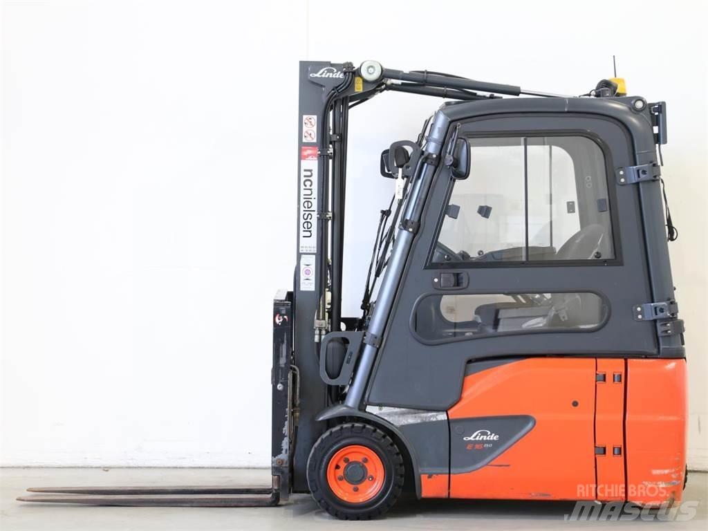 Linde E16/386-02 EVO Elektriniai šakiniai krautuvai