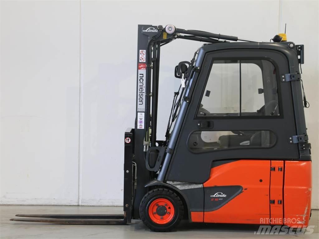Linde E16/386-02 EVO Elektriniai šakiniai krautuvai
