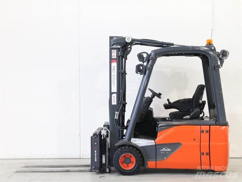 Linde E16/386-02 EVO Elektriniai šakiniai krautuvai