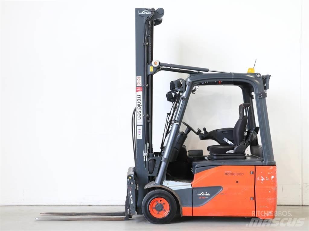 Linde E16 EVO/386-02 Elektriniai šakiniai krautuvai