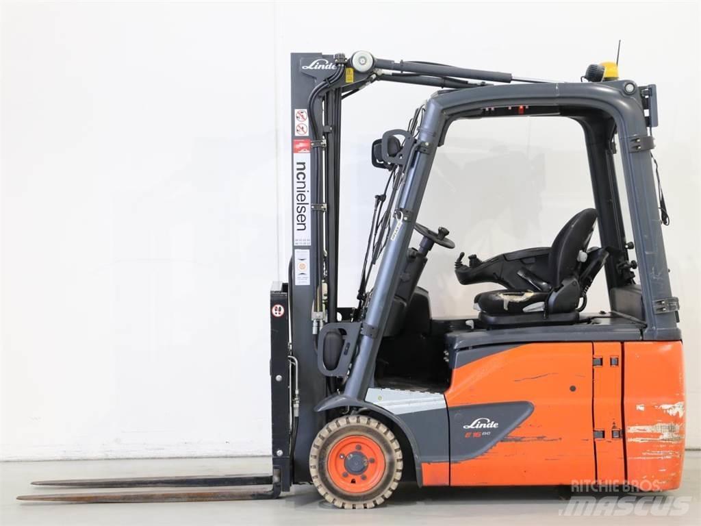 Linde E16 EVO/386-02 Elektriniai šakiniai krautuvai