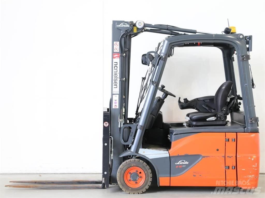 Linde E16 EVO/386-02 Elektriniai šakiniai krautuvai