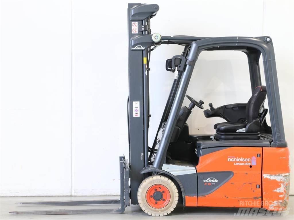 Linde E16C/386 EVO Elektriniai šakiniai krautuvai