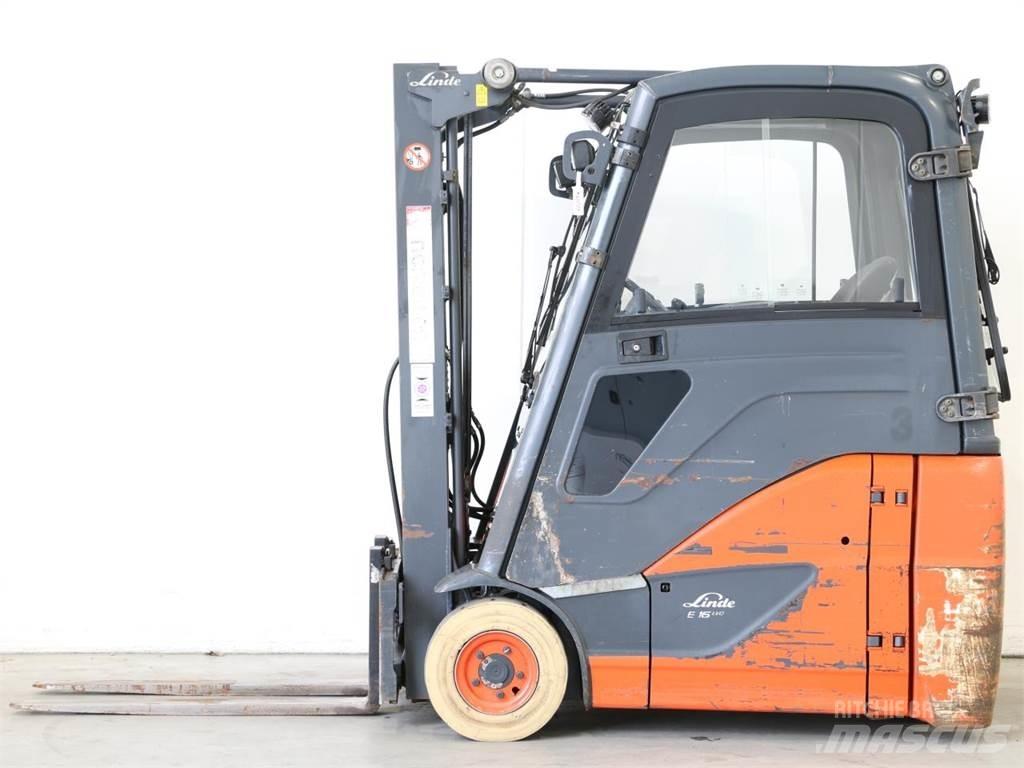 Linde E16H/386-02 Elektriniai šakiniai krautuvai