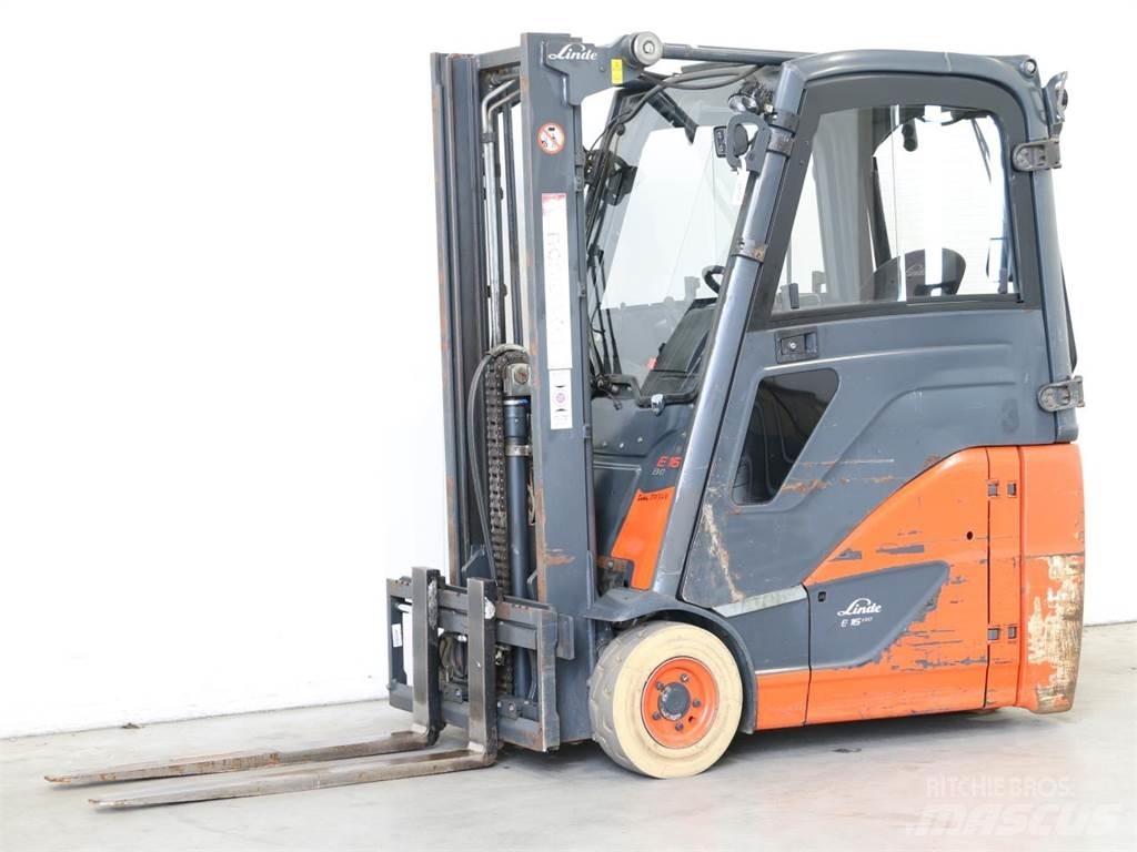 Linde E16H/386-02 Elektriniai šakiniai krautuvai