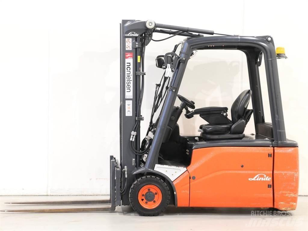 Linde E16L/386-01 Elektriniai šakiniai krautuvai