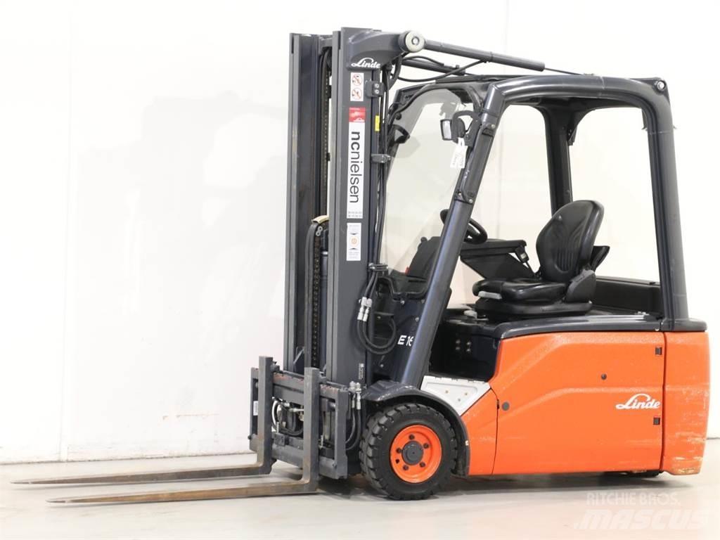 Linde E16L/386-01 Elektriniai šakiniai krautuvai