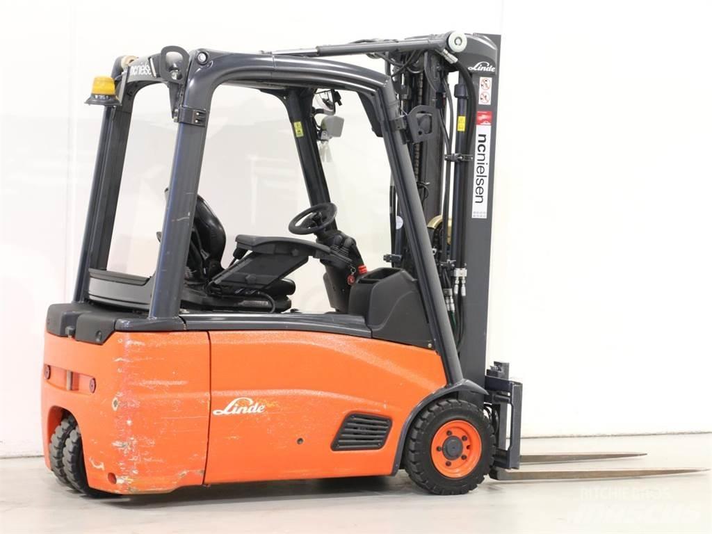 Linde E16L/386-01 Elektriniai šakiniai krautuvai