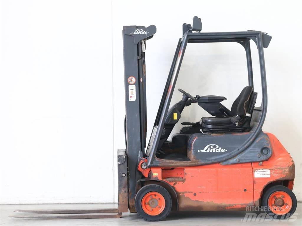 Linde E16P/335-02 Elektriniai šakiniai krautuvai