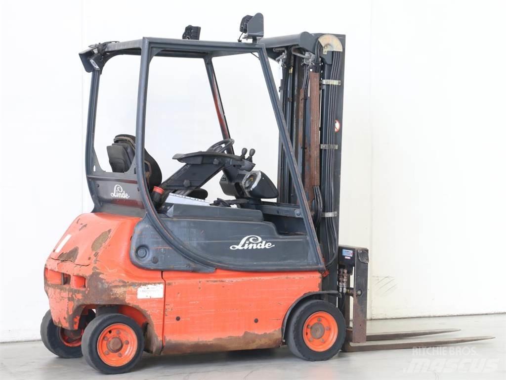 Linde E16P/335-02 Elektriniai šakiniai krautuvai