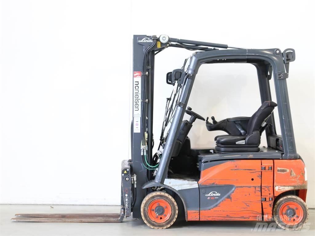 Linde E16P/386-02 Elektriniai šakiniai krautuvai