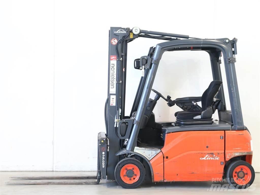 Linde E16P/386-02 Elektriniai šakiniai krautuvai