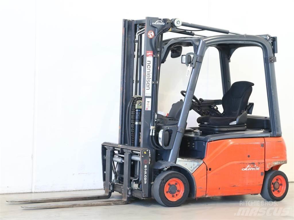 Linde E16P/386-02 Elektriniai šakiniai krautuvai