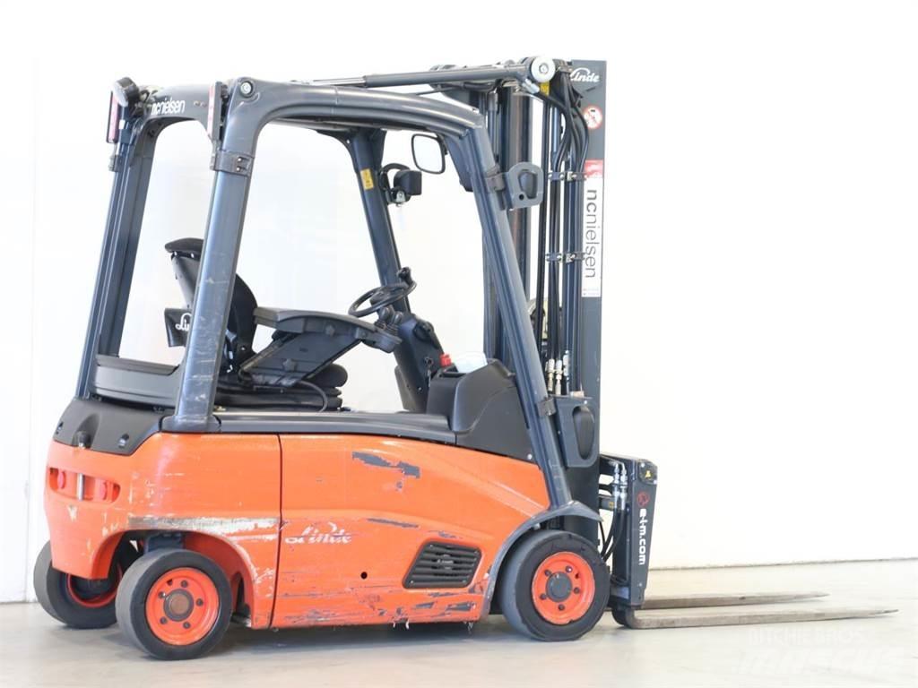 Linde E16P/386-02 Elektriniai šakiniai krautuvai