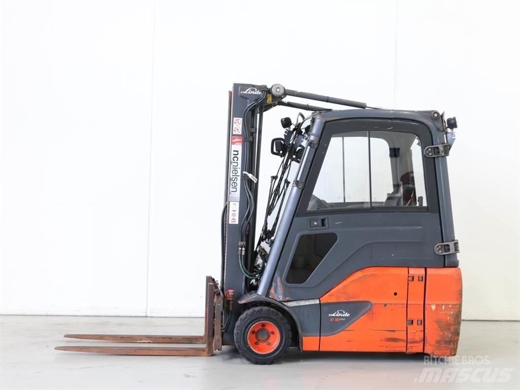 Linde E18/386-02 EVO Elektriniai šakiniai krautuvai