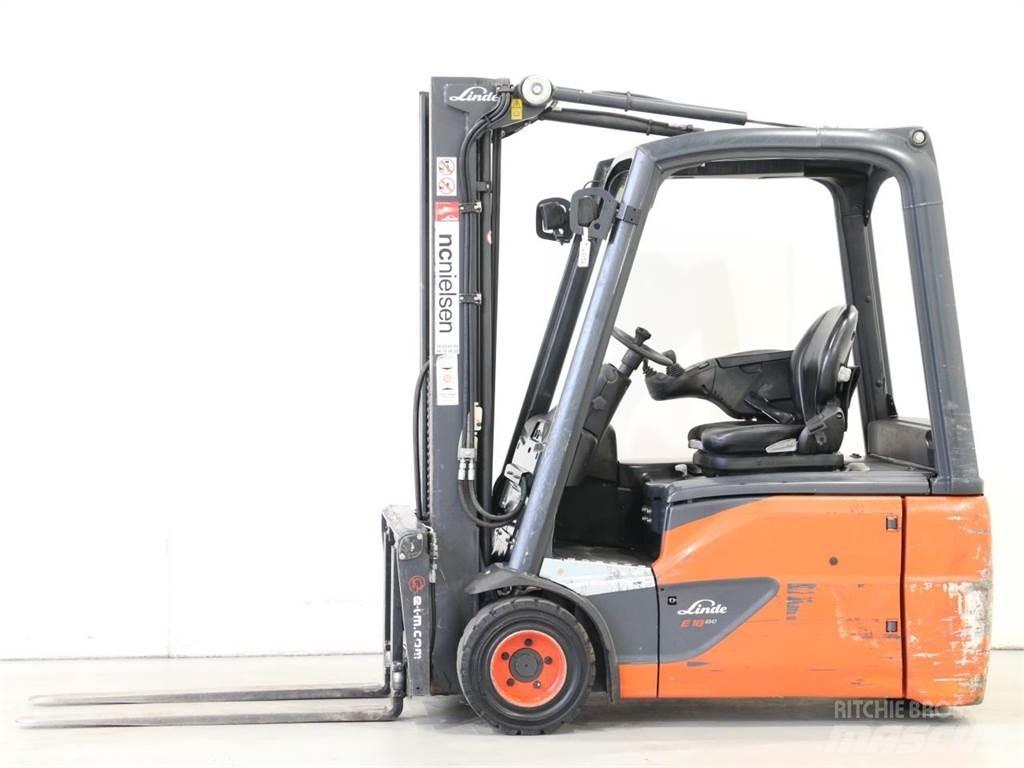 Linde E18/386-02 EVO Elektriniai šakiniai krautuvai