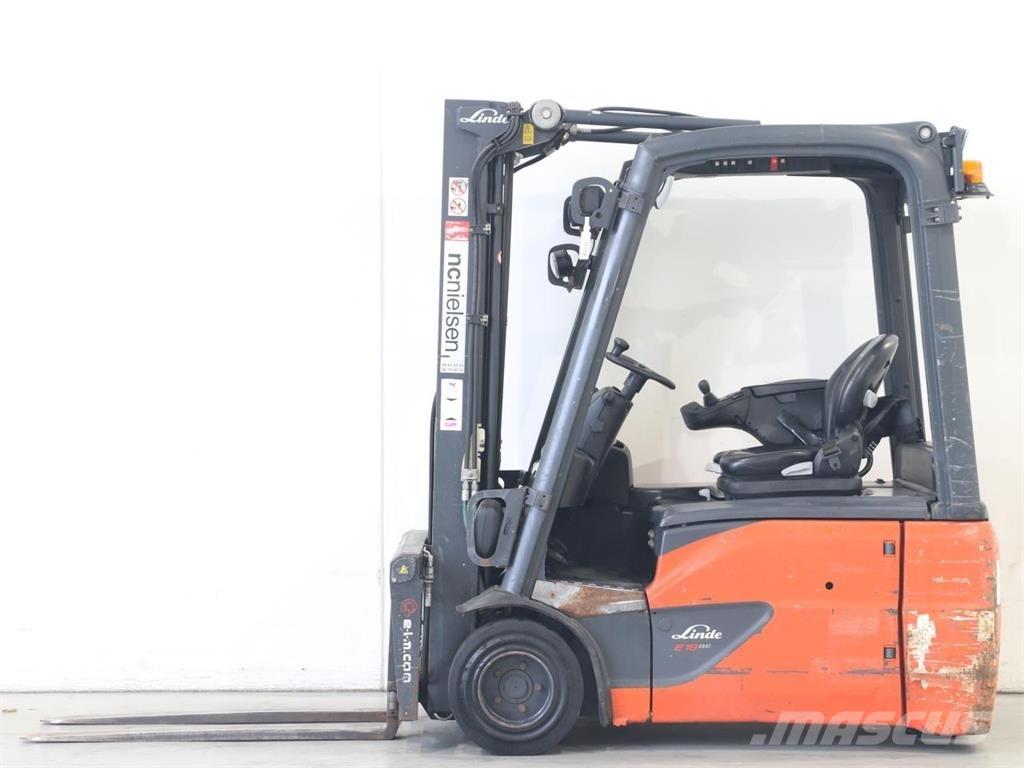 Linde E18/386-02 EVO Elektriniai šakiniai krautuvai