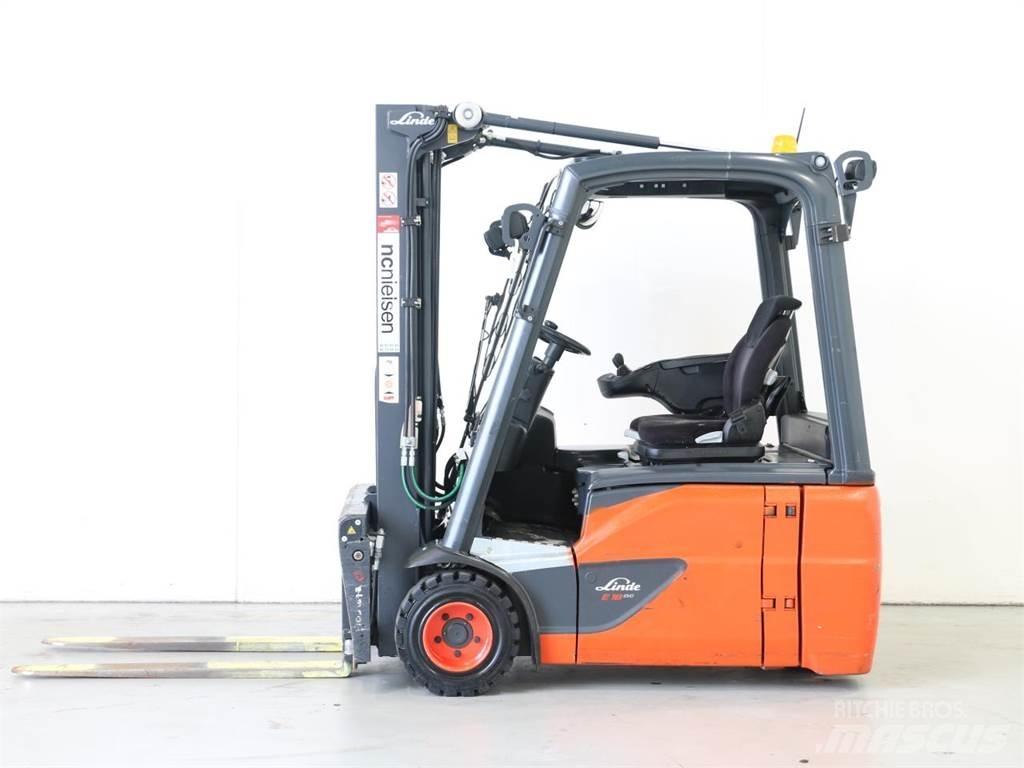 Linde E18 EVO/386-02 Elektriniai šakiniai krautuvai