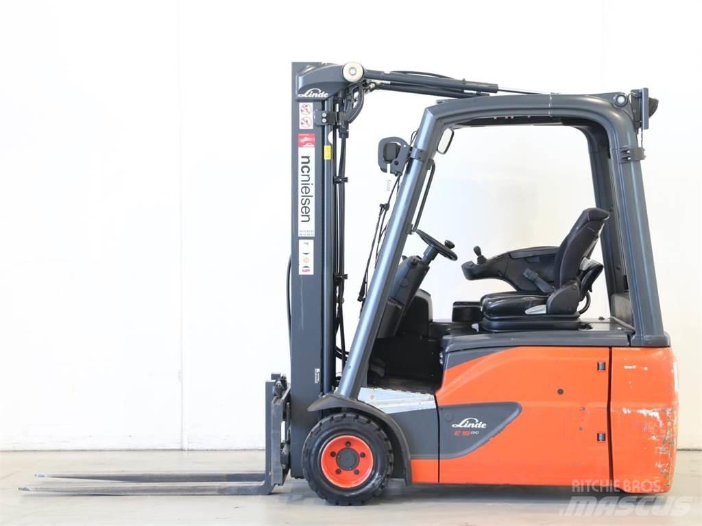 Linde E18 EVO/386-02 Elektriniai šakiniai krautuvai
