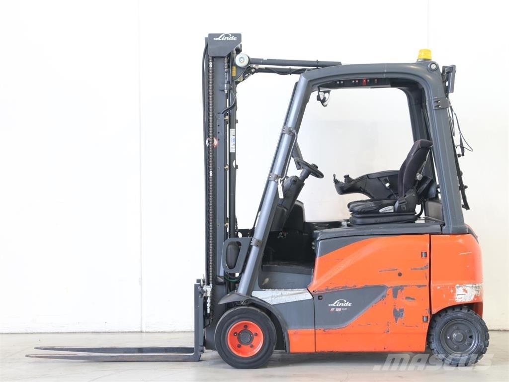 Linde E18PH/386-02 Elektriniai šakiniai krautuvai
