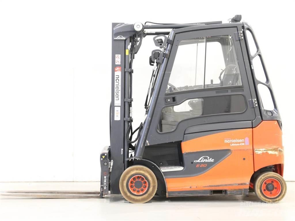 Linde E20/600H/387 Elektriniai šakiniai krautuvai
