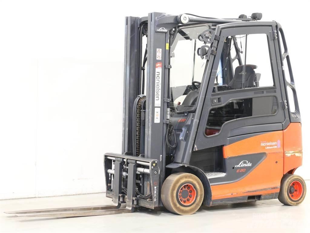 Linde E20/600H/387 Elektriniai šakiniai krautuvai