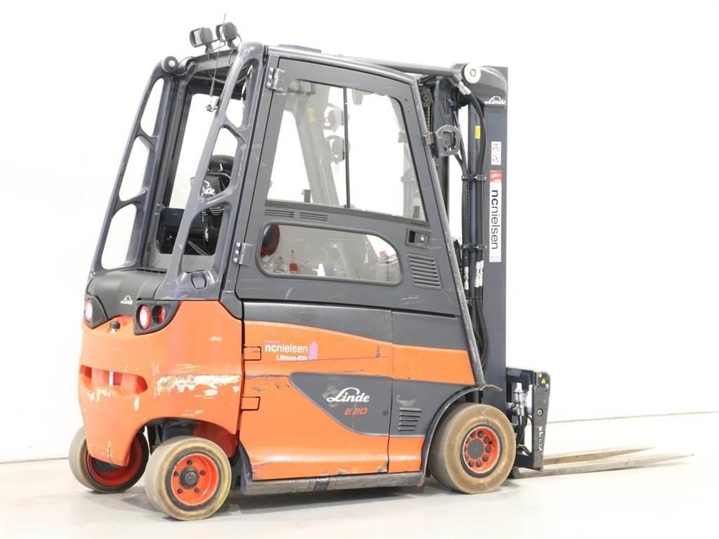 Linde E20/600H/387 Elektriniai šakiniai krautuvai