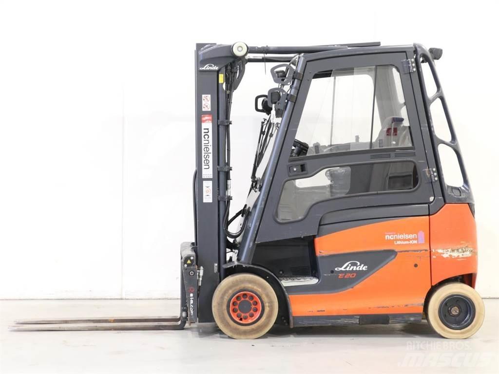 Linde E20/600H/387 Elektriniai šakiniai krautuvai