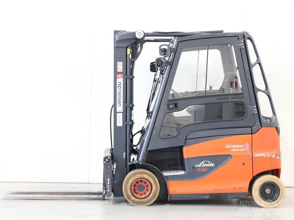 Linde E20/600H/387 Elektriniai šakiniai krautuvai