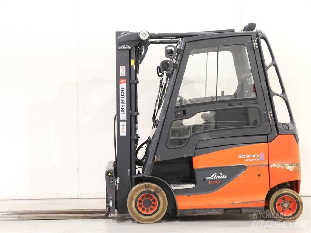 Linde E20/600H/387 Elektriniai šakiniai krautuvai
